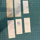 Lot Of 6 Antique Cancelled Bank Checks 1913-1929 Iowa Arkansas Ephemera