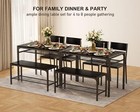 Kitchen Table And 2 Chairs For 4 With Bench  4 Piece Dining Table Set 