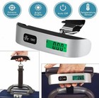 3x 110lb Portable Travel Lcd Digital Hanging Luggage Scale Electronic Weight