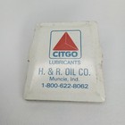 Vintage 1970s Petroleum Advertising Clip Citgo Lubricants H   R Oil Co Muncie In