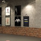 Karate Belt Display Rack 12 Belts Wall Mounted Belts Display Holder  Organizer