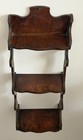 Antique Wall Shelf Small Wooden Display For Collectibles   Knick Knacks- 19 x6 