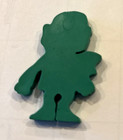 Lucky Charms Leprechaun Green Springy Figure - 1969 General Mills Cereal Premium