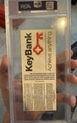 2003 Lebron James 1st Pitch Cleveland Indians Cavaliers Full Ticket Psa Rookie