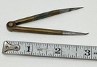 Vintage Antique  Brass  Dividers Tool For Drafting engineering Watch Repair Read
