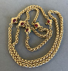 Vintage Unsigned Gripoix Mogul Jewel Cabochon Rhinestone Necklace Earrings Lot