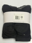 Authentic Nike Kid s Youth Everyday Crew Socks 6-pairs Black Medium 5y-7y