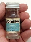 3 Vintage Glass Bottles Sominex Alka Seltzer Bufferin Empty