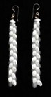 Hawaiian 100  Niihau Shell 19-3 4  Inch Momi Lei W matching Earrings