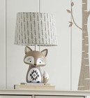- Bailey Table Lamp And Shade - Fox Lamp - Nursery - Measurements  22 In  Hig   