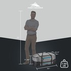 High Sierra Fairlead 22  Drop Wheeled Duffel Bag Traveling Luggage  open Box 