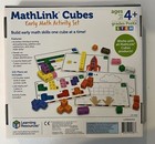 Learning Resources Mathlink Cubes 115 Pcs Stem Math Activity Set Counting 4 