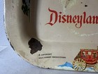 Vintage Disneyland Map Serving Tv Dinner Tray California Metalware Corp Disney