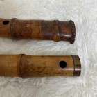 Japanese Traditional Bamboo Flute Shakuhachi L55cm Chikuzan Zen World Music F s