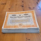 1926 Ohio Brass Company Stock Certificates Lot Of 175 Some With Transfer Stamps