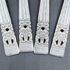 Oneida Community Coronation Silverplate Flatware 1936 Set Of 4 Teaspoons Vintage