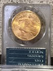 1908  20 Gold Saint Gaudens Double Eagle No Motto Pcgs Ms63 Cac Rattler