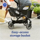 Stroller Gomax Frame Graco Lightweight Accepts Infant Seats Backpack Style Auto