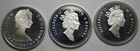 Canada 1985  1990   1991 Mint Proof Silver Dollar Lot Of 3  x277279 