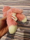 Htf Small Aurora Flopsies Pink Laying Down Kitty Cat Plush Stuffed Animal
