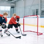 6 X 4 Ft Hockey Net  Street Hockey Goal Net With Steel Frame  Pe Mesh