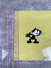 Felix The Cat Original Production Cel Print Don Oriolo Opc Hand Painted 9x11