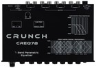 Crunch Creq7b 7 Band Car Audio Equalizer W  9 Volt Line Driver   Sub Control
