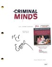 Matthew Gray Gubler Signed Autograph Criminal Minds Pilot Script Screenplay Jsa