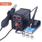 Silverflo 780w Soldering Station Kit 2 In 1 Heat Station Hot Air Rework Stations