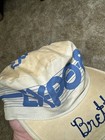 Expo 86 Vancouver Canada Painters Hat Blue White Official Souvenir Vintage
