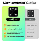 Scale For Body Weight And Fat Percentage  Runstar Digital Accurate Bathroom Smar