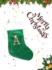 20  Personalized Plush Monogrammed Christmas Stockings For Rustic Decor  a 