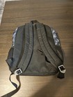 Batman Small Boys Backpack Black gray yellow Polyester Zip Padded Bottle Pocket