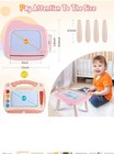 Magnetic Drawing Board For Toddlers     Doodle Board Pad For 1-2 Year Old Kids