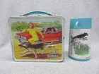 1978 Bionic Woman  Bionic Dog Running Back  Universal Tv Lunchbox   Thermos C 8