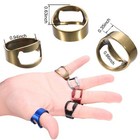 10 Pieces Ring Bottle Opener Stainless Steel Beer Bottle Opener Colorful Finger