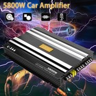 5800w Watt 4 Channel Car Truck Amplifier Stereo Audio Speaker Amp System Device