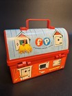 Vintage 1962 Fisher-price  549 Mini Little People Lunchpail Lunchbox Pail