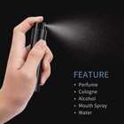 3pcs 8ml Cologne Travel Bottle  Perfume Atomizer  Refillable Black