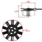 Radiator Cooling Fan Motor For Polaris Sportsman 500 400l 1993 1994 1995 - 1999