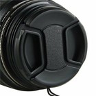  10 Pcs  55mm Snap-on Lens Cap For Canon Nikon Sony Pentax Fujifilm Lense 