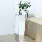 Silver 40  Acrylic Display Box Centerpiece Floor Standing Wedding Decorations