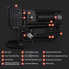 Radioddity Db40-g Gmrs Mobile Radio  40w Long Range Repeater-capable Black 