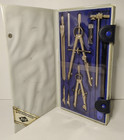 Vtg Alvin Precision Drawing Drafting Set 129b Made In Germany With Case