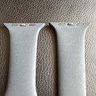 Gray Silicone Strap Band For Apple Watch Series 1 2 3 4 5 45mm M l Replacement