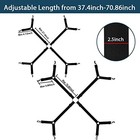 Bed Sheet Straps Fasteners Suspenders Grippers Clips  Triangle Shape  