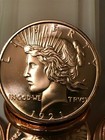 Peace Dollar Design 40 Pure Copper 1 Oz  Coins  40 Coins  By Reedersong