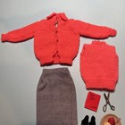 Vintage Mattel Barbie Knitting Pretty  957 Complete 1960s Excellent Nm
