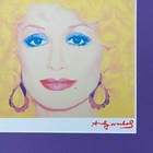 Andy Warhol Awesome 1984 Signed Dolly Parton Print Matted At 11x14 List  549 