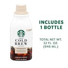 Starbucks Cold Brew Coffee Concentrate  Madagascar Vanilla  Super Smooth  32 Oz